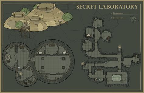 Secret Laboratory Map .